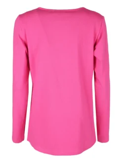 Coveri Moving T-shirt girocollo da donna a maniche lunghe