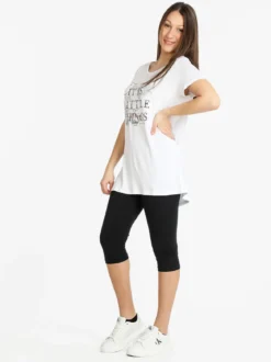 Coveri Moving T-shirt manica corta donna con scritta