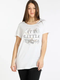 Coveri Moving T-shirt manica corta donna con scritta