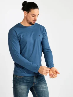 Coveri Moving T-shirt uomo a manica lunga in cotone