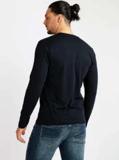 Coveri Moving T-shirt uomo a manica lunga taglie forti