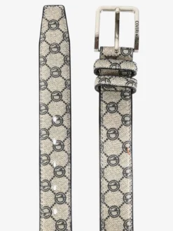 Coveri World Cintura da uomo con stampe - grigio