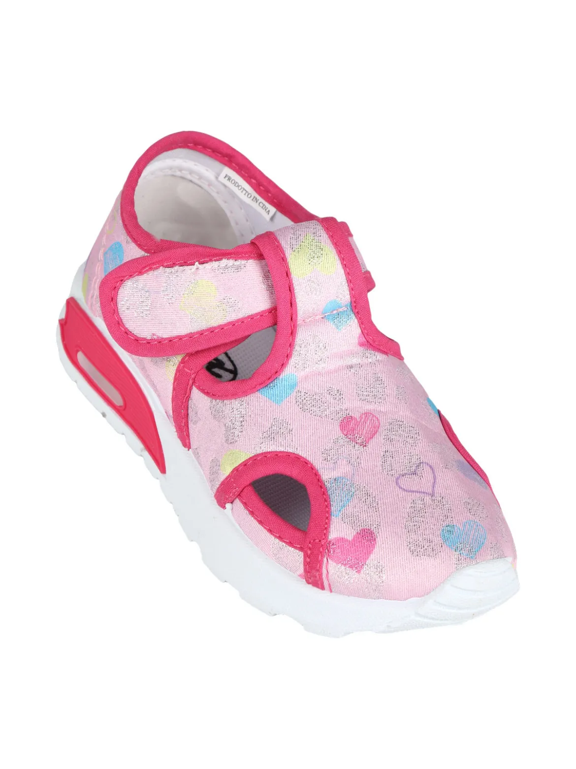Cox Sandali chiusi da bambina in tessuto con luci