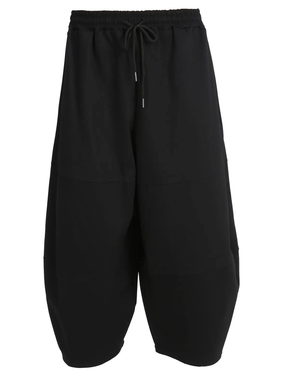 158c Pantaloni donna a palloncino con cavallo basso - nero