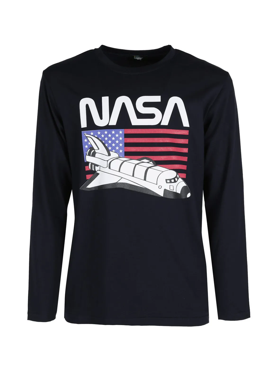 Cuba10 T-shirt uomo a maniche lunghe con stampa
