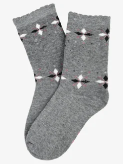 Dag Calze corte da donna in pile - grigio
