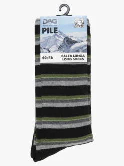 Dag Calze invernali lunghe da uomo a righe