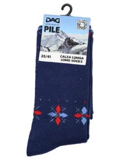 Dag Calze lunghe da donna in pile - blu