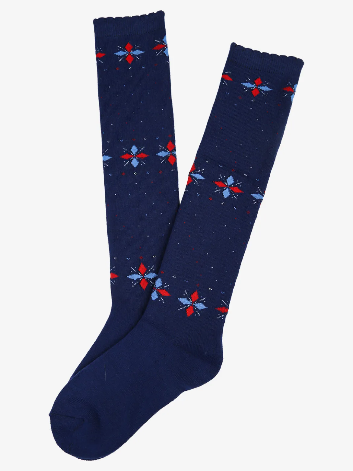 Dag Calze lunghe da donna in pile - blu