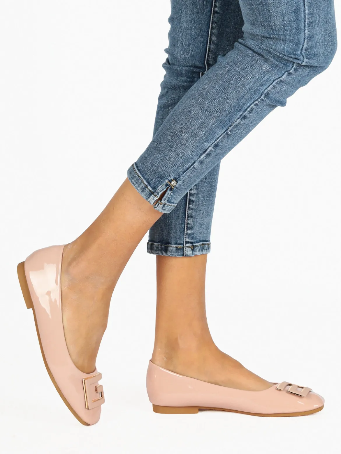 Dame Rose Ballerine in vernice da donna