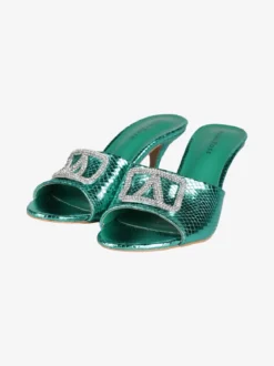 Dame Rose Ciabatte donna con tacco e strass