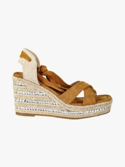 Dame Rose Sandali donna con zeppa con allacciatura alla schiava