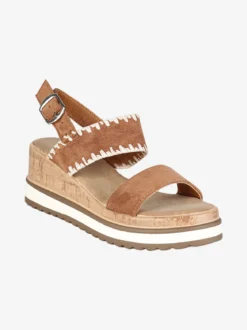 Dame Rose Sandali donna con zeppa e plateau