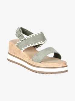 Dame Rose Sandali donna con zeppa e plateau
