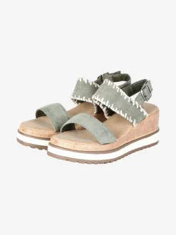 Dame Rose Sandali donna con zeppa e plateau