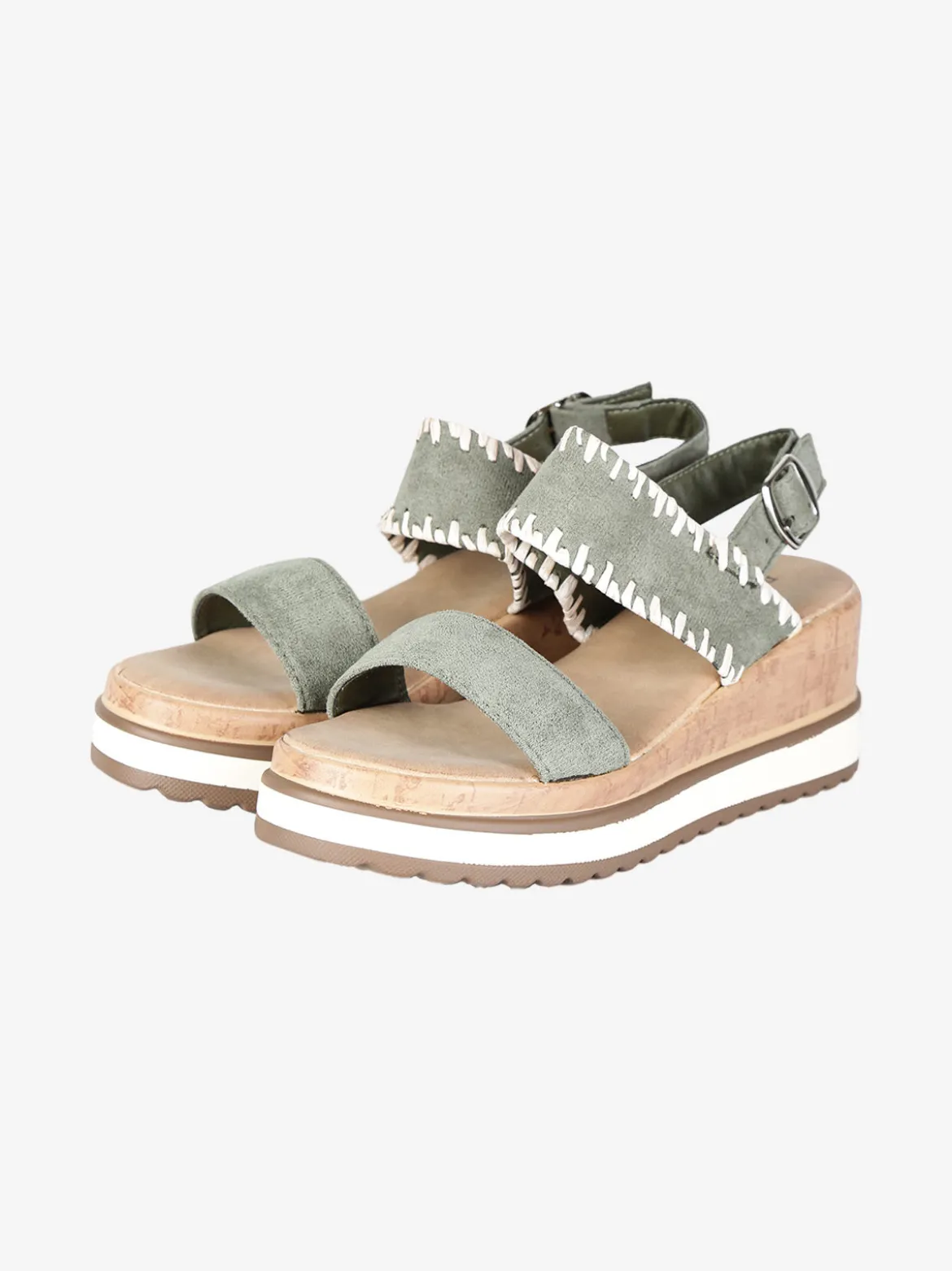 Dame Rose Sandali donna con zeppa e plateau