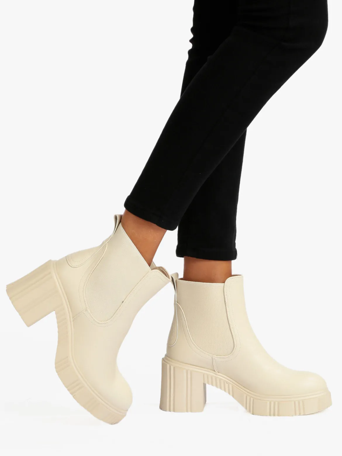 Dame Rose Stivaletti donna modello chelsea con tacco