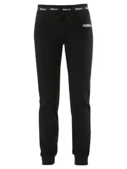 Dance Pantaloni sportivi da donna con polsini e coulisse in vita - nero