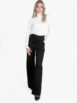 Daystar Pantaloni casual da donna a vita alta