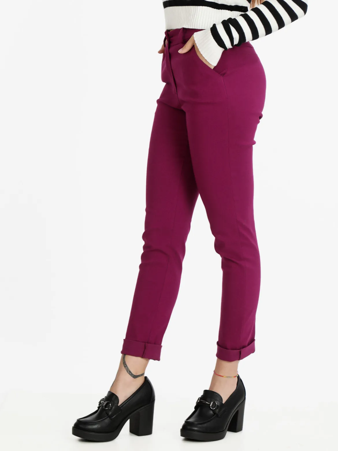 Daystar Pantaloni classici donna elasticizzati