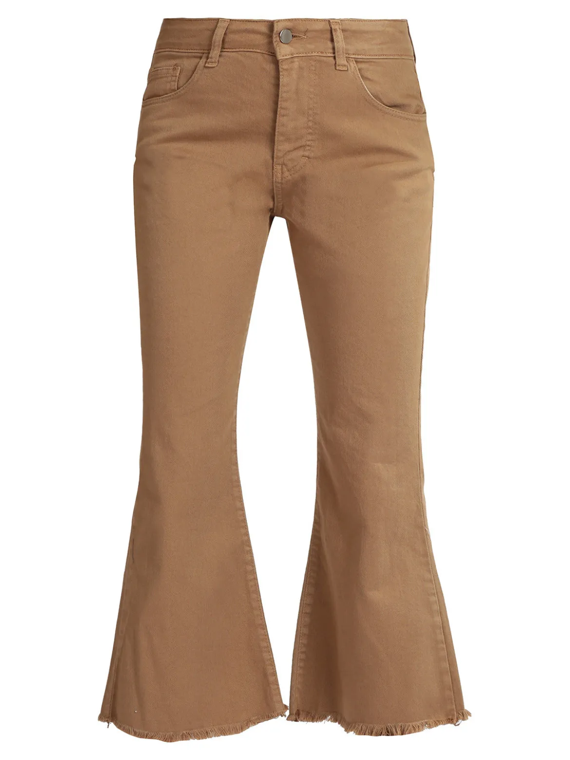 Daystar Pantaloni cropped da donna con finale a zampa