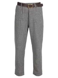 Daystar Pantaloni scozzesi da donna con cintura