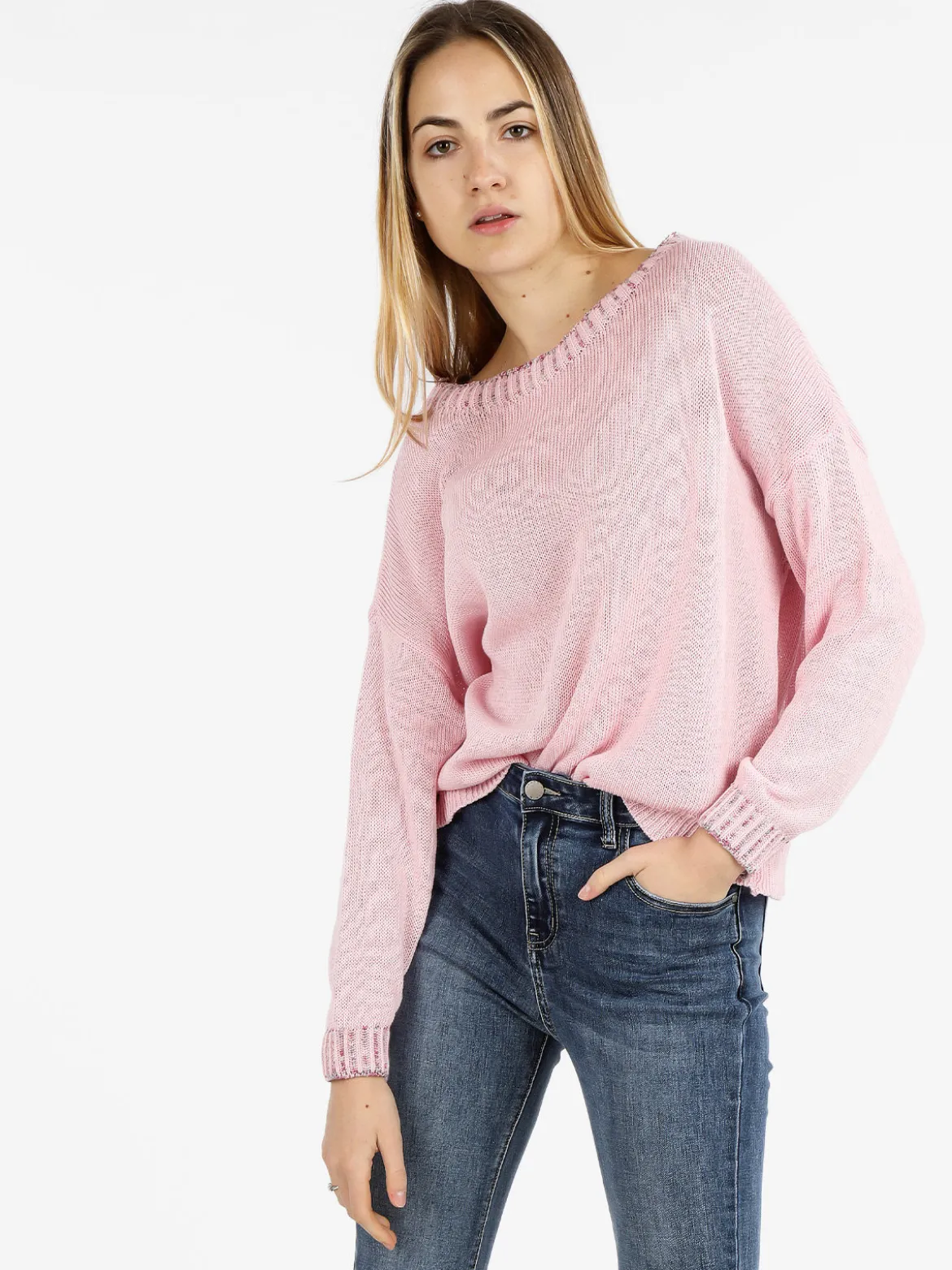 Daystar Pullover donna oversize in maglia