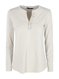 Daystar T-shirt donna a maniche lughe con scollo V
