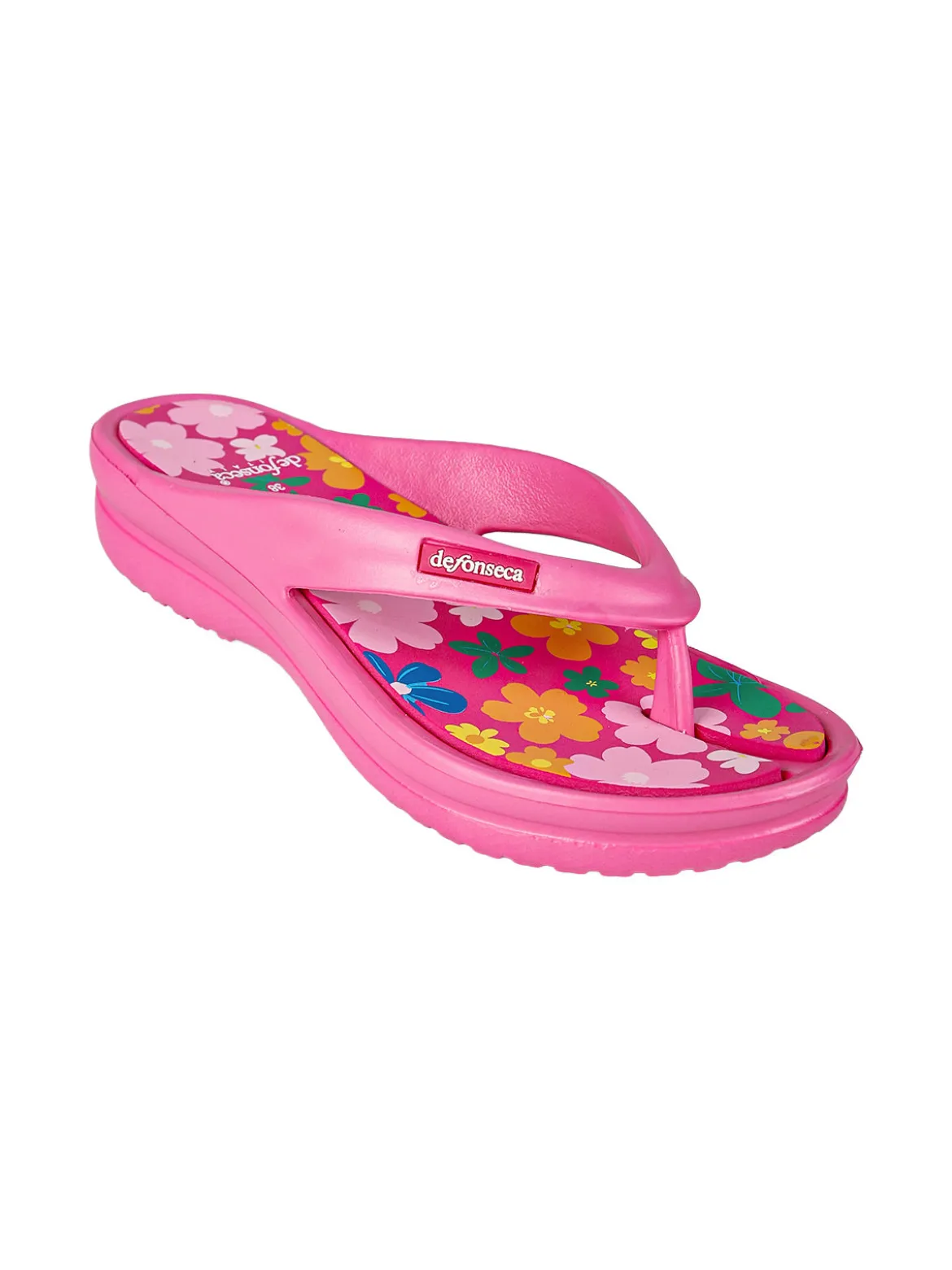 De Fonseca Infradito mare da donna con zeppa
