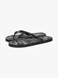 De Fonseca Infradito uomo da mare militari in gomma - nero