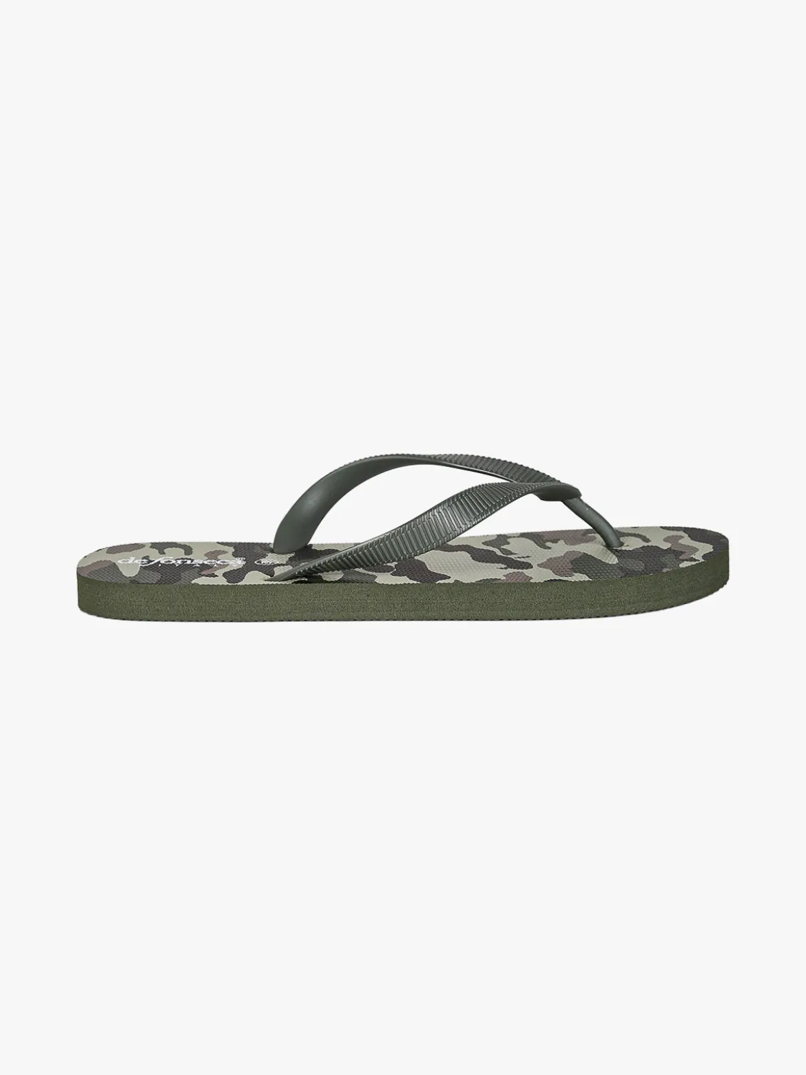 De Fonseca Infradito uomo da mare militari in gomma - verde
