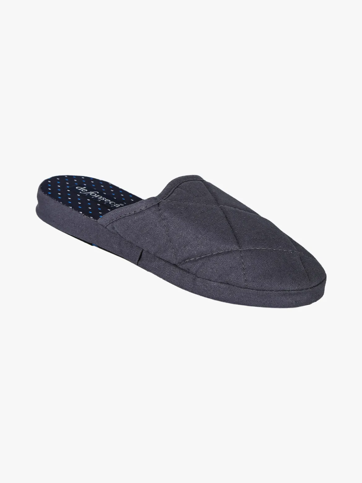 De Fonseca Pantofole da uomo in tessuto - grigio