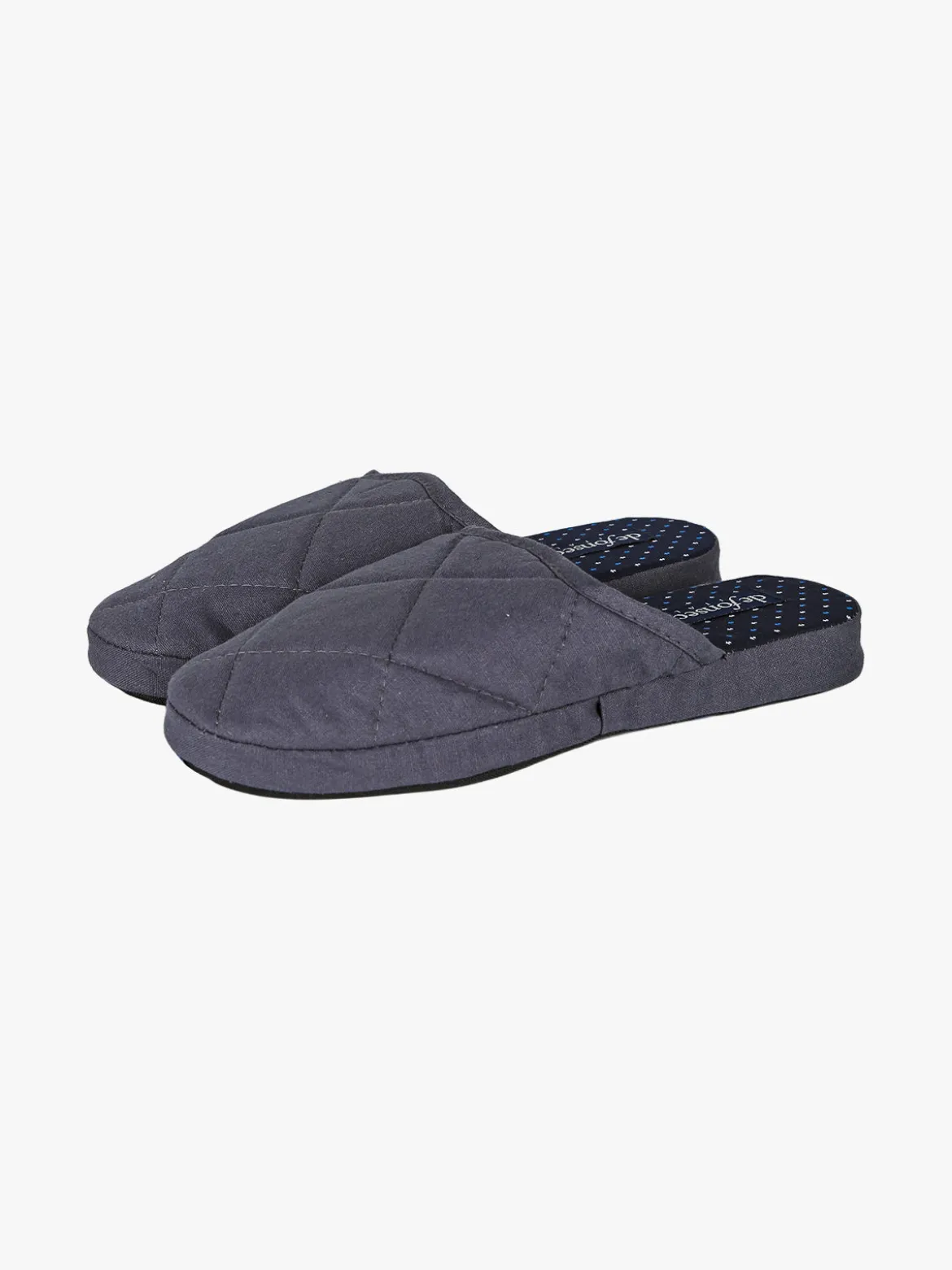 De Fonseca Pantofole da uomo in tessuto - grigio