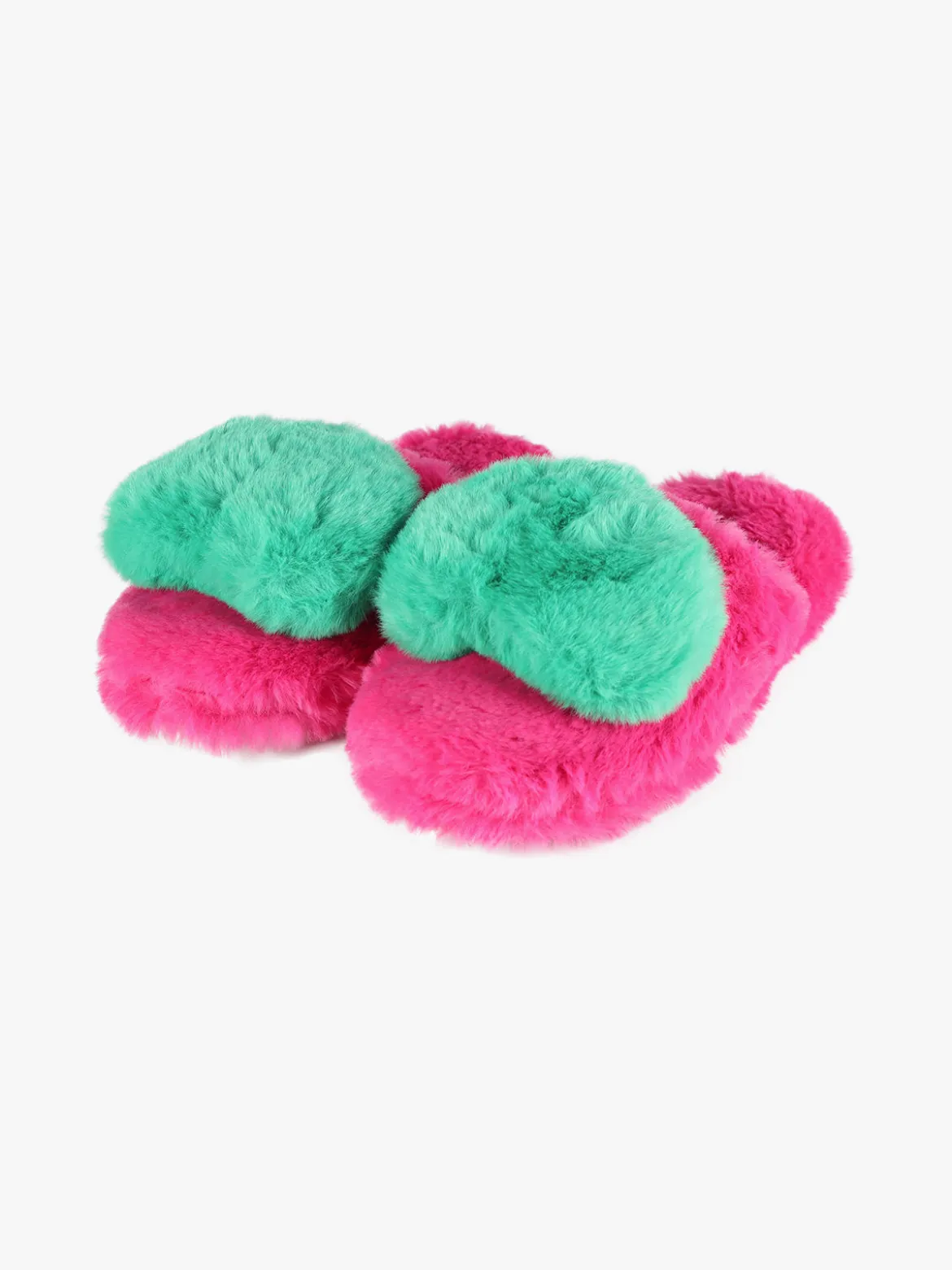 De Fonseca Pantofole donna in ecopelo con cuore applicato