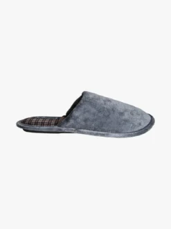 De Fonseca Pantofole invernali da uomo scamosciate - grigio scuro