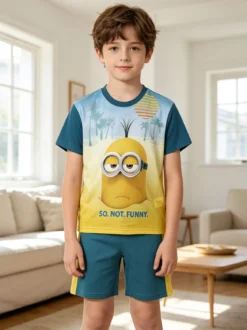 Despicable Me Completo corto da bambino t-shirt+ bermuda