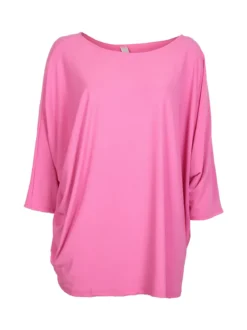 Deva Moda Maxi blusa donna con manica a pipistrello