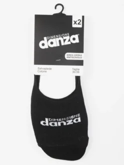 Dimensione Danza Salvapiede in cotone. Confezione da 2 paia
