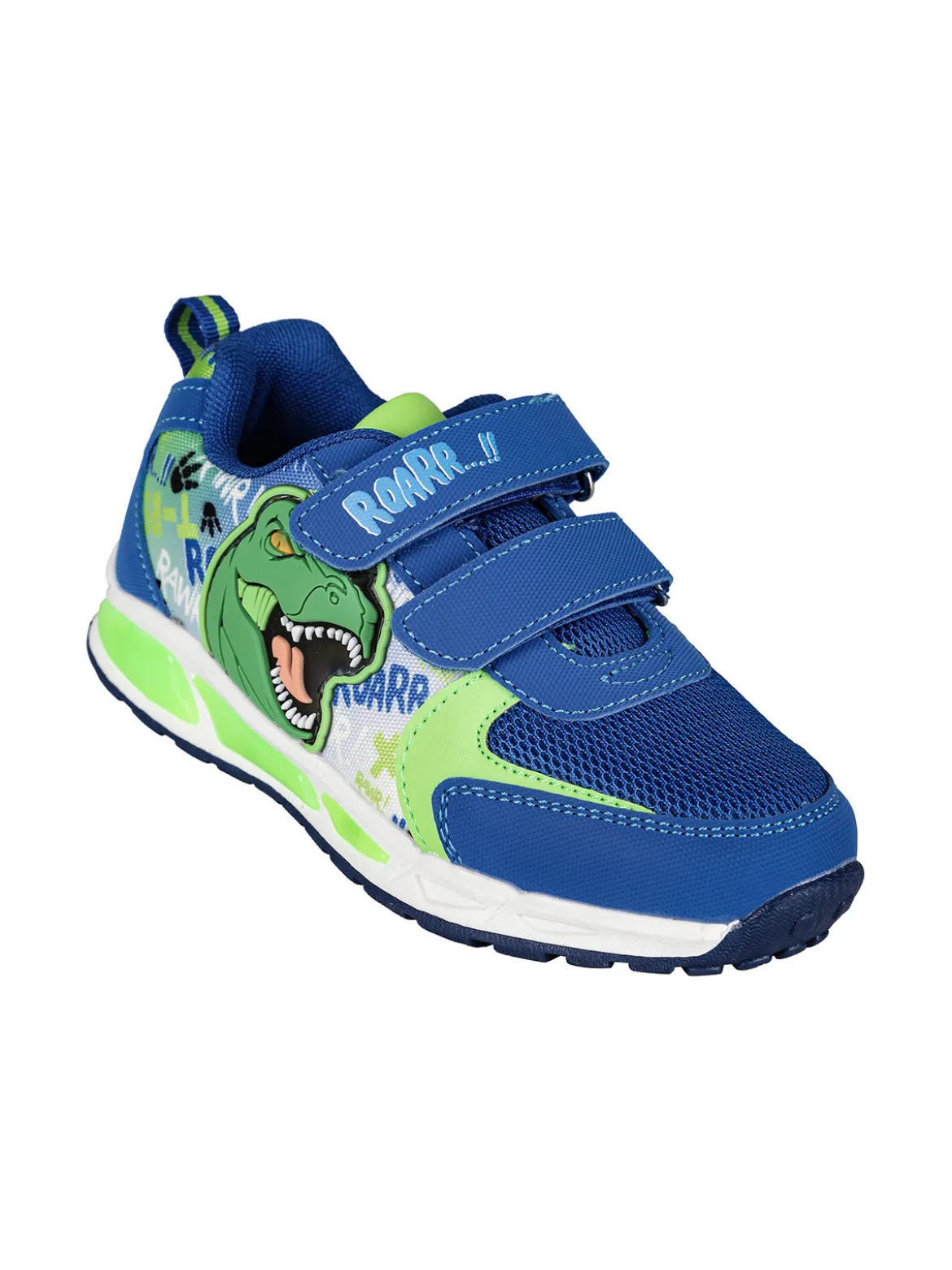 Dinosaur Sneakers da bambino con luci e strappi