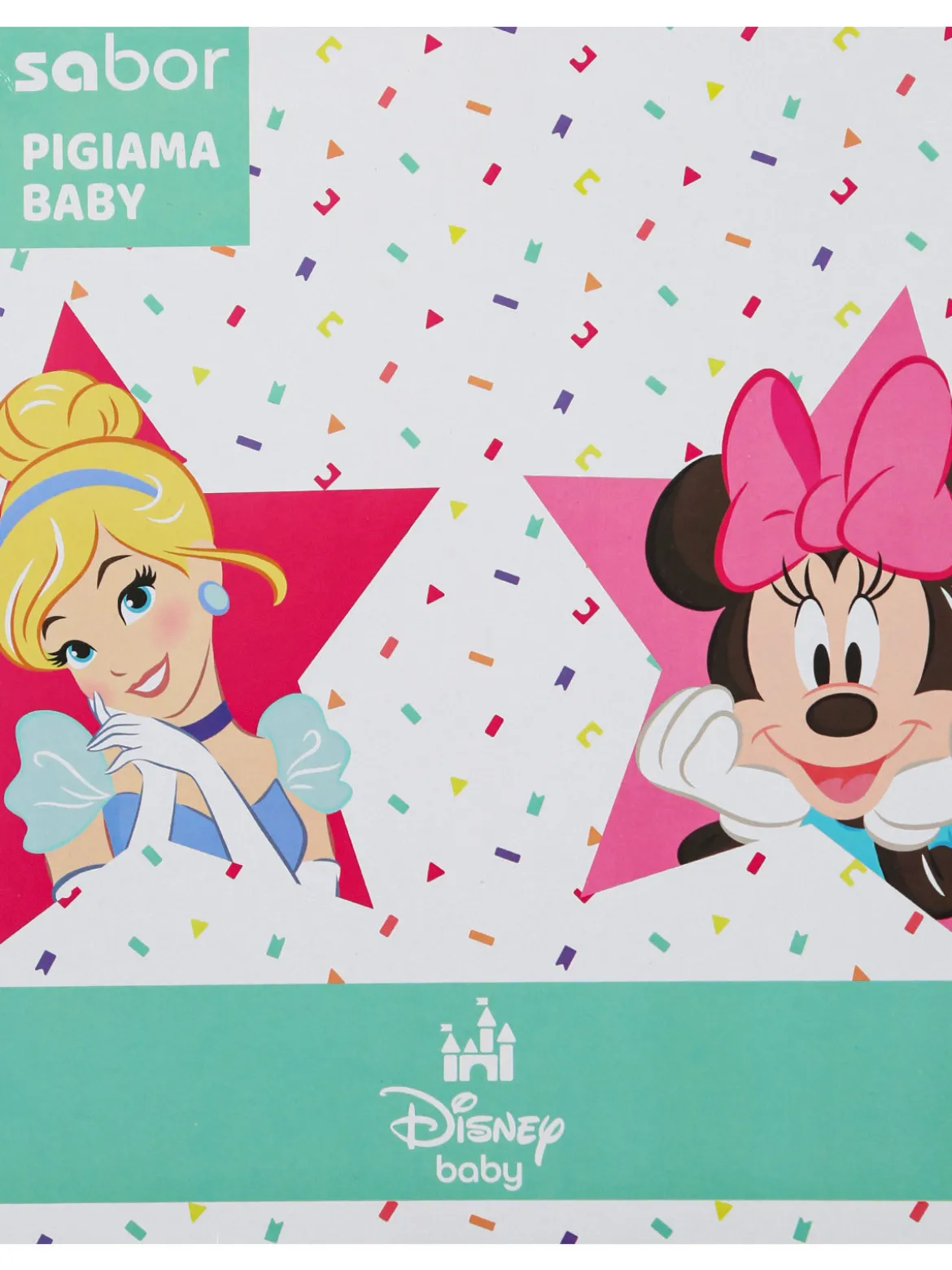 Disney Baby Minnie pigiama da neonata in cotone - bianco