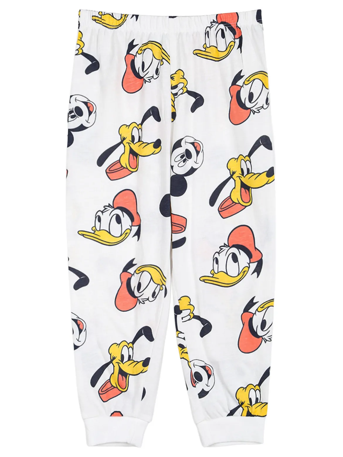 Disney Baby Pigiama da neonato in cotone con stampe Topolino - bianco