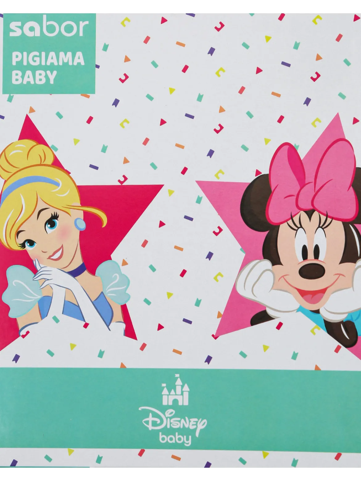 Disney Baby Stitch pigiama da neonata in cotone con stampe - rosa