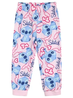 Disney Baby Stitch pigiama da neonata in cotone con stampe - rosa