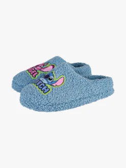 Disney Lilo & Stitch Pantofole invernali da ragazza - azzurro