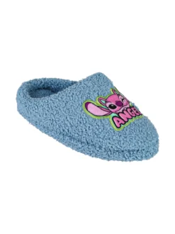 Disney Lilo & Stitch Pantofole invernali da ragazza - azzurro