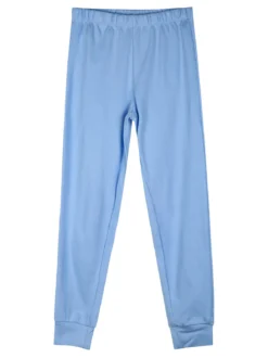 Disney Lilo & Stitch Pigiama lungo da bambino in cotone interlock - azzurro