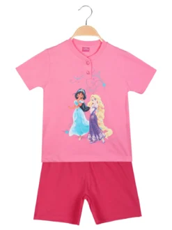 Disney Princess Completo corto da bambina in cotone