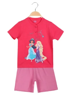 Disney Princess Completo corto da bambina in cotone