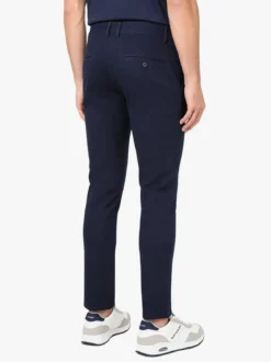 3-D Jeans Pantaloni da uomo slim fit in cotone - blu scuro