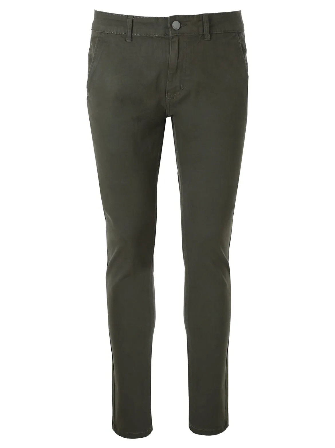 3-D Jeans Pantaloni da uomo slim fit in cotone - militare